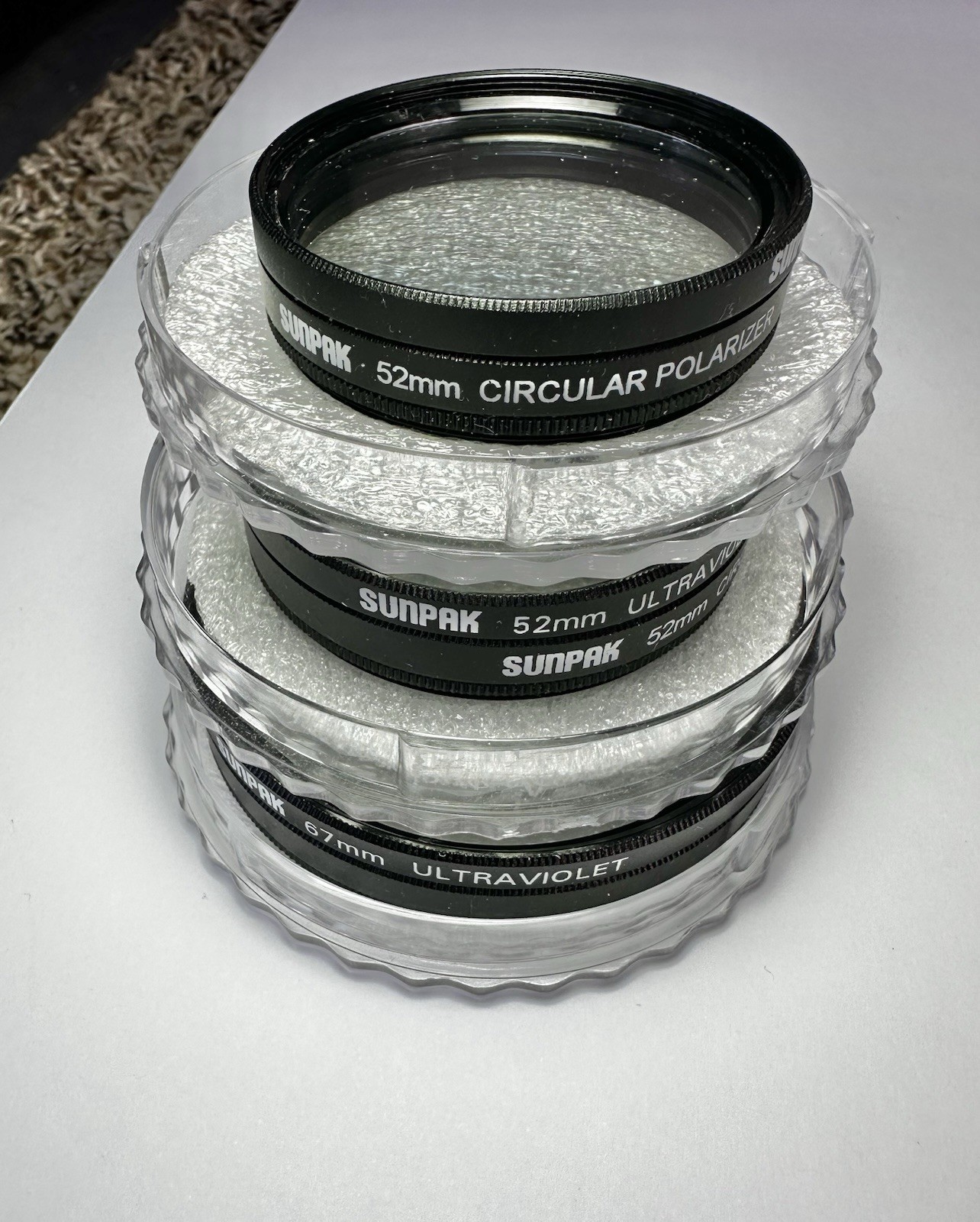 Lot of Vintage Mixed Camera Lens Accessories Beck Vivitar Sunpak