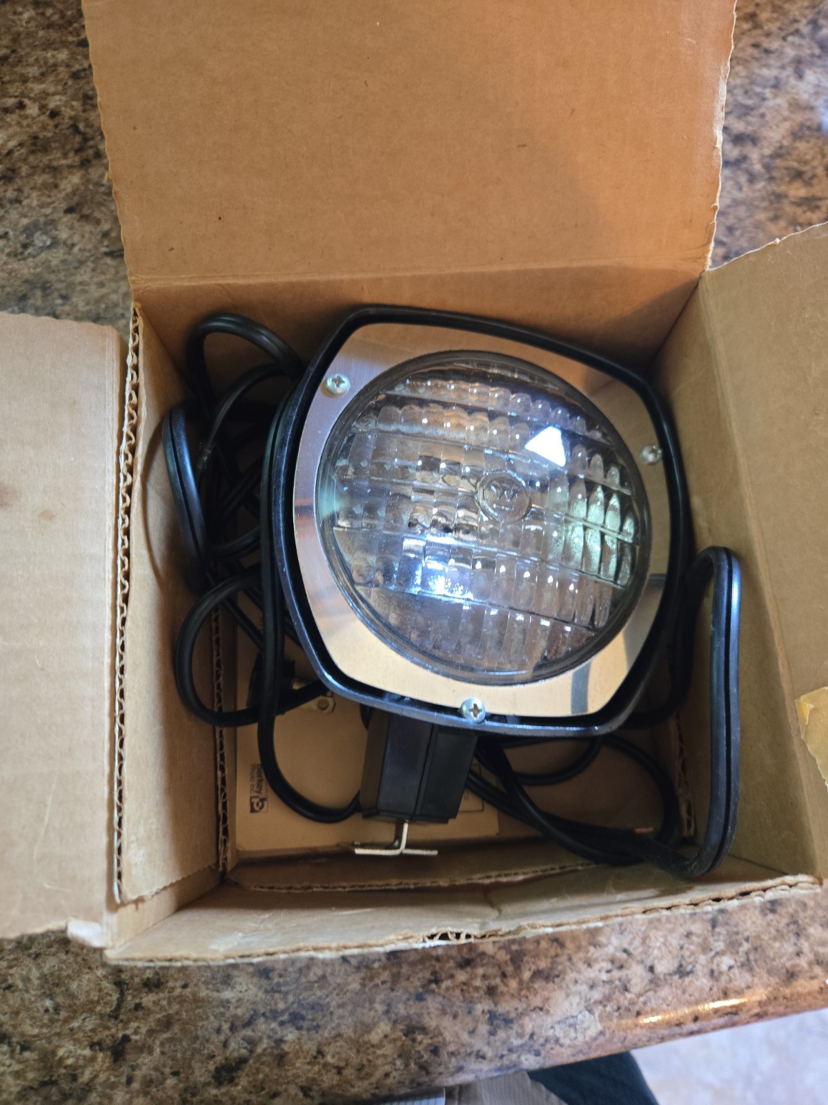 Atlas Werner Super 8 Sealed Beam Movie Light Model 855 In Box