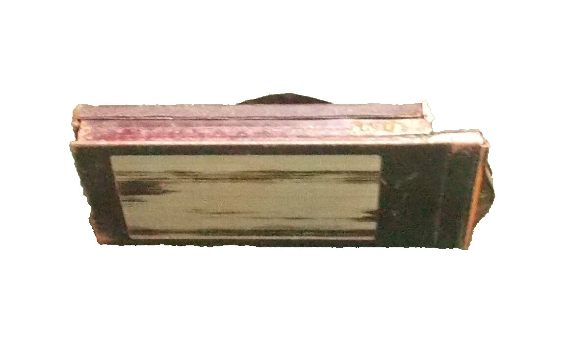 Vintage 3″ x 5″ cut film Magazine with 11 Kodak Super-XX cut film