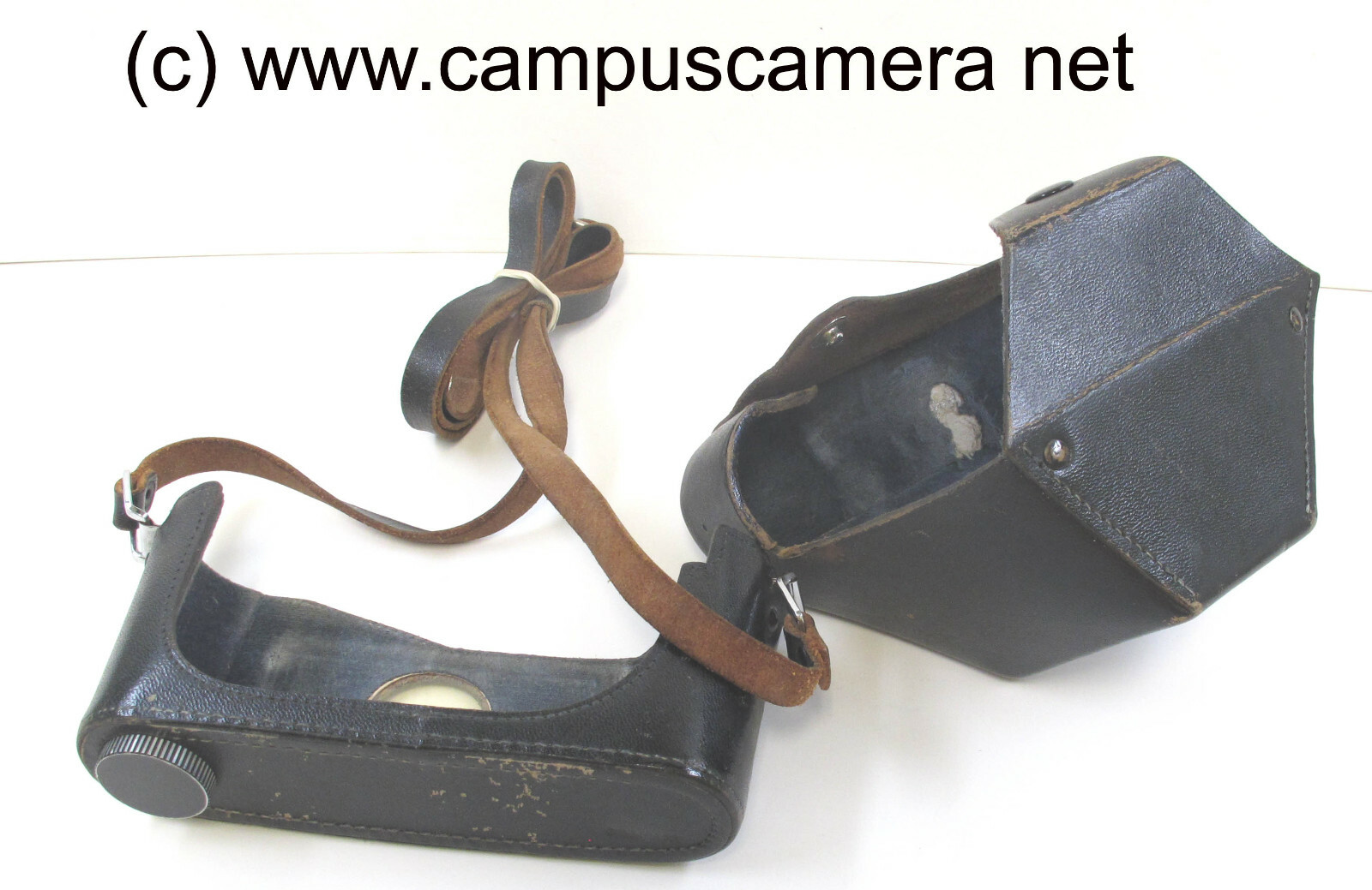 Leica Leitz Black Leather Hard Fitted Case for Leica M4 / M4P / & more #14534