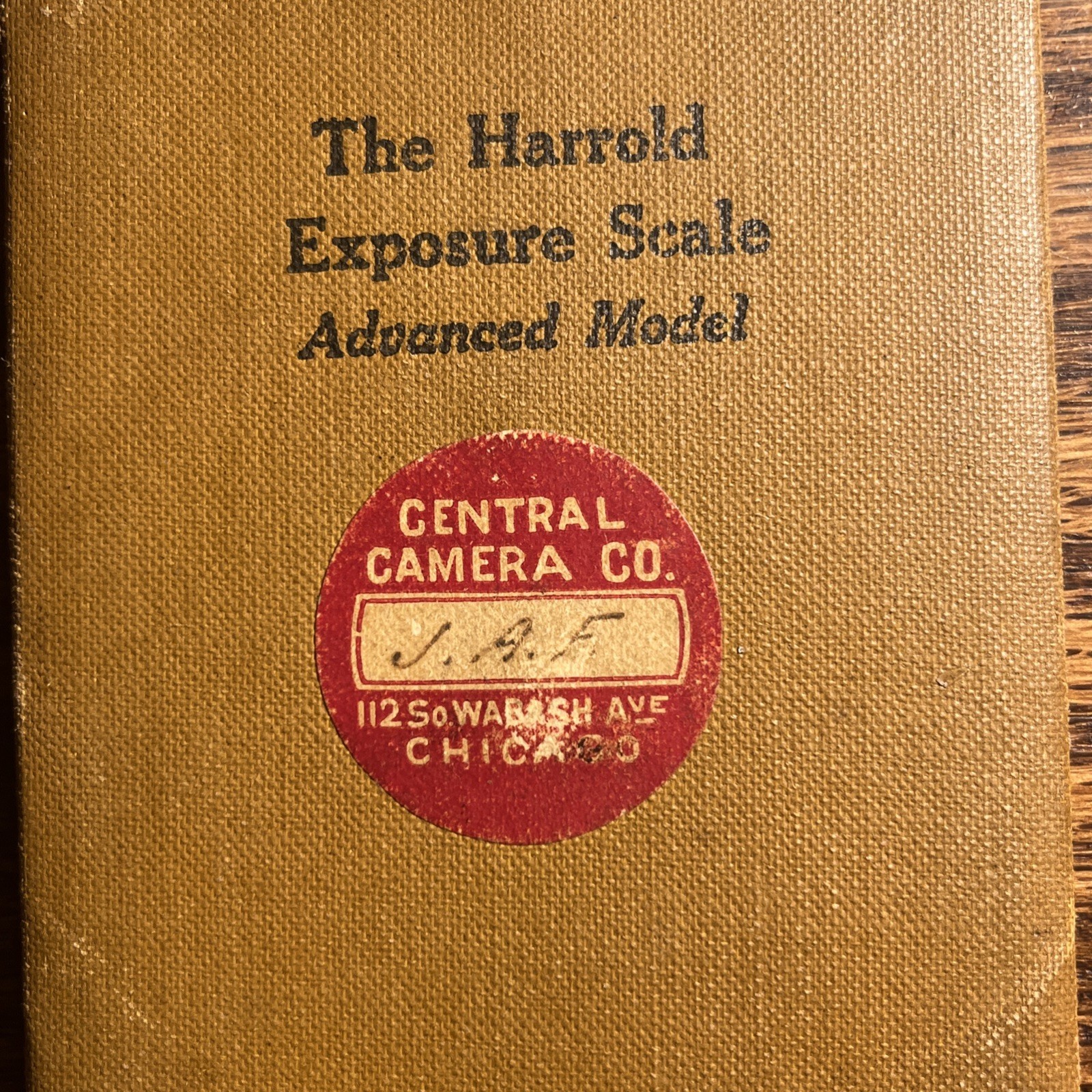 Vintage Harold Exposure Scale Plastic And Metal New Never Used 1940s KODAK