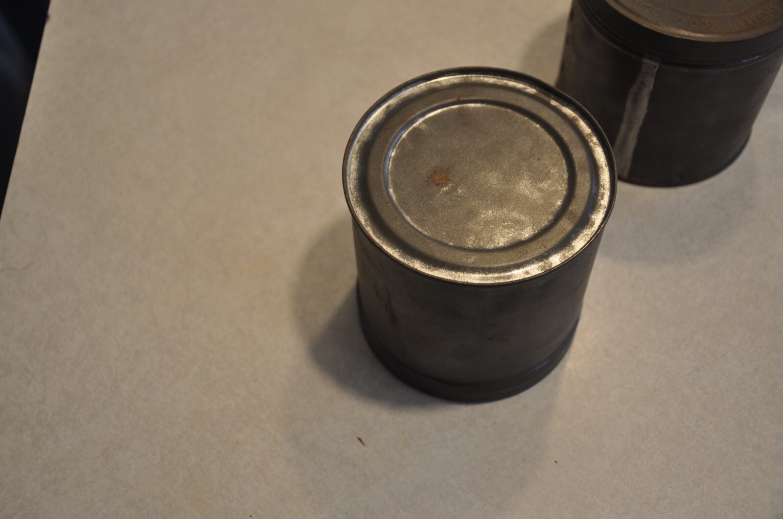 Vintage Eastman Kodak Company Film Metal Canister Estar Thick Base Large Size