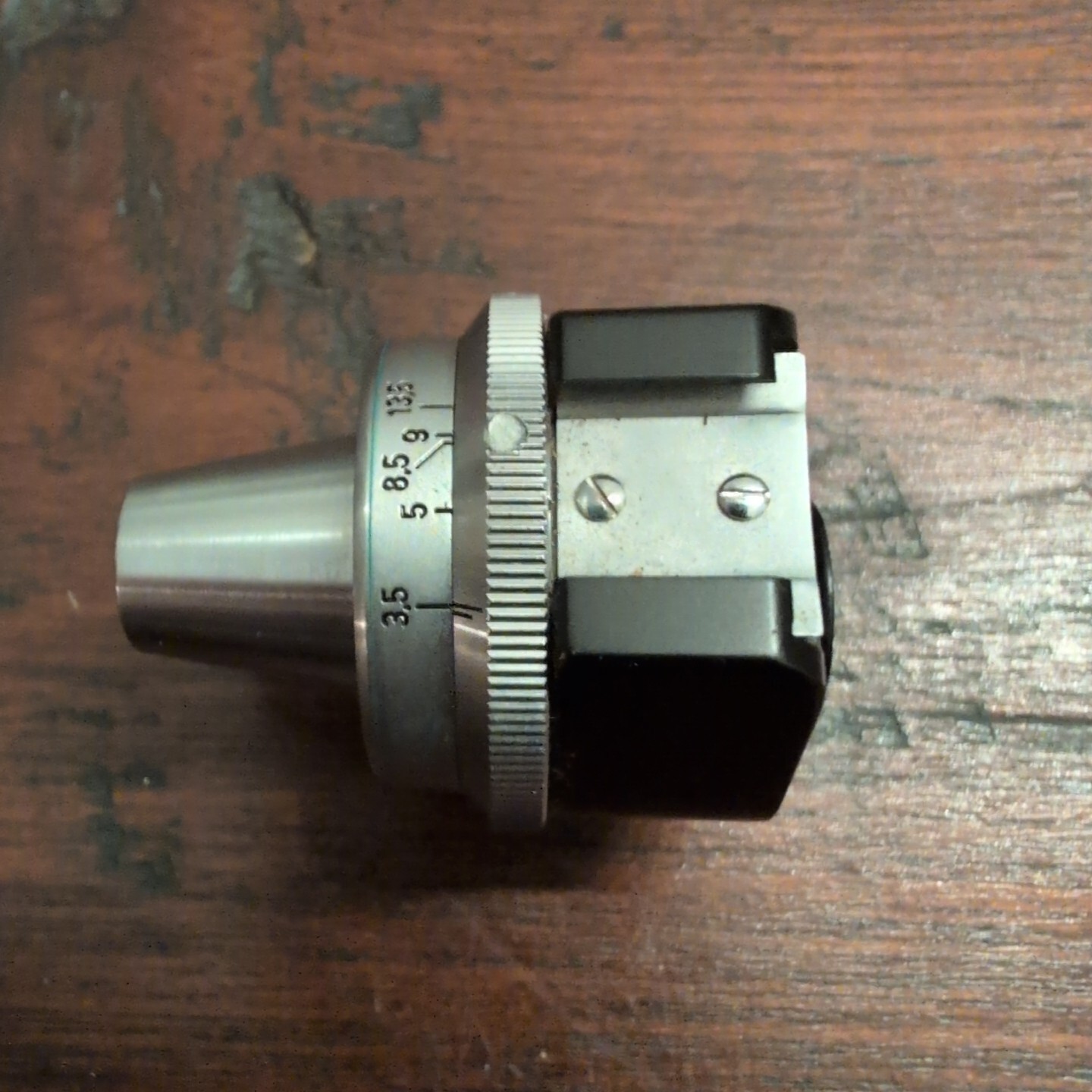 E.LEITZ WETZLAR BLACK UNIVERSAL VIEW FINDER FIT LEICA RANGEFINDER Vtg 40602