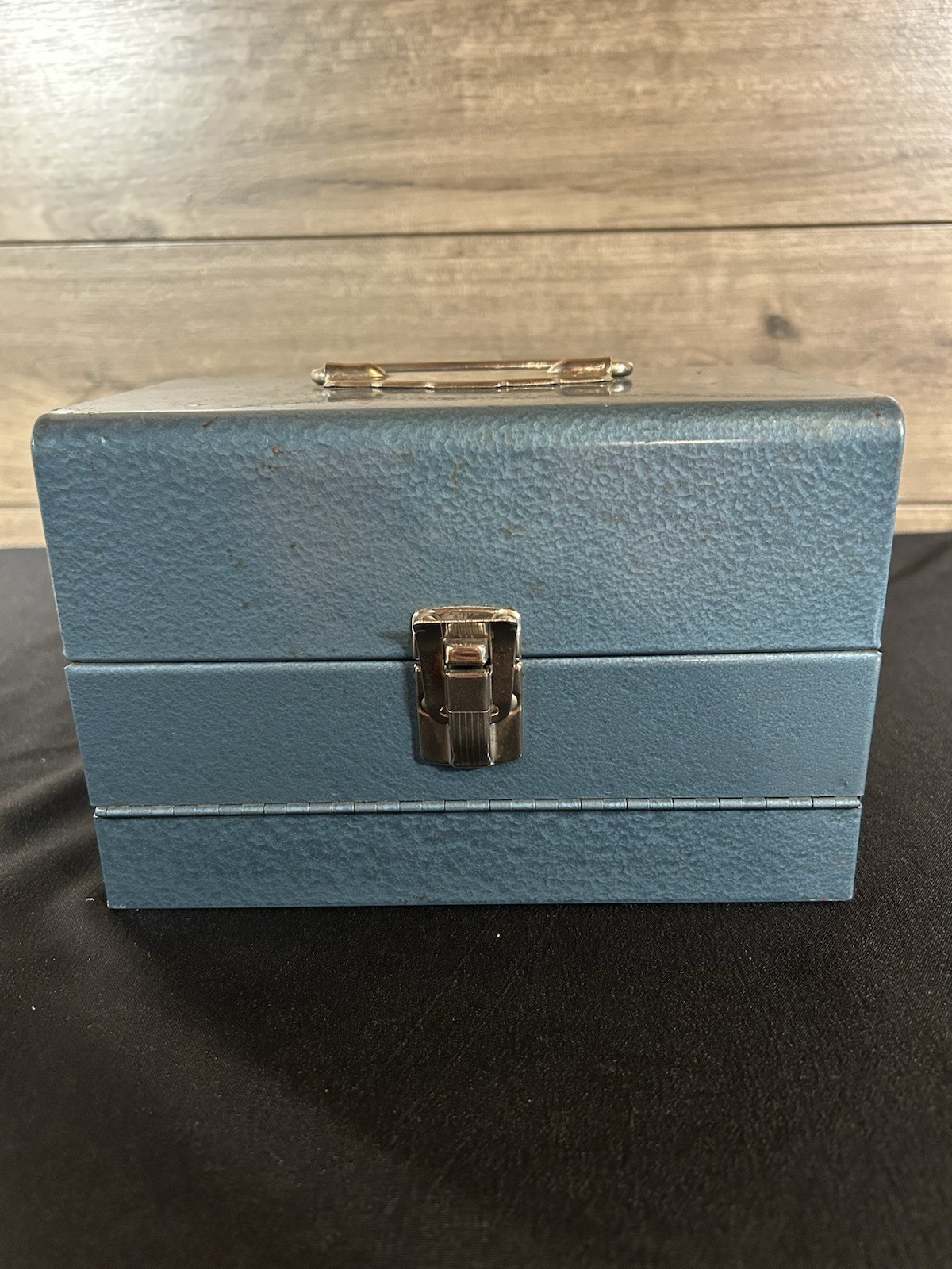VTGLogan Deluxe Steel 8mm,12 Film Holder,Empty Reel Tin,Reel Tin W/Reel,Blue4pcs