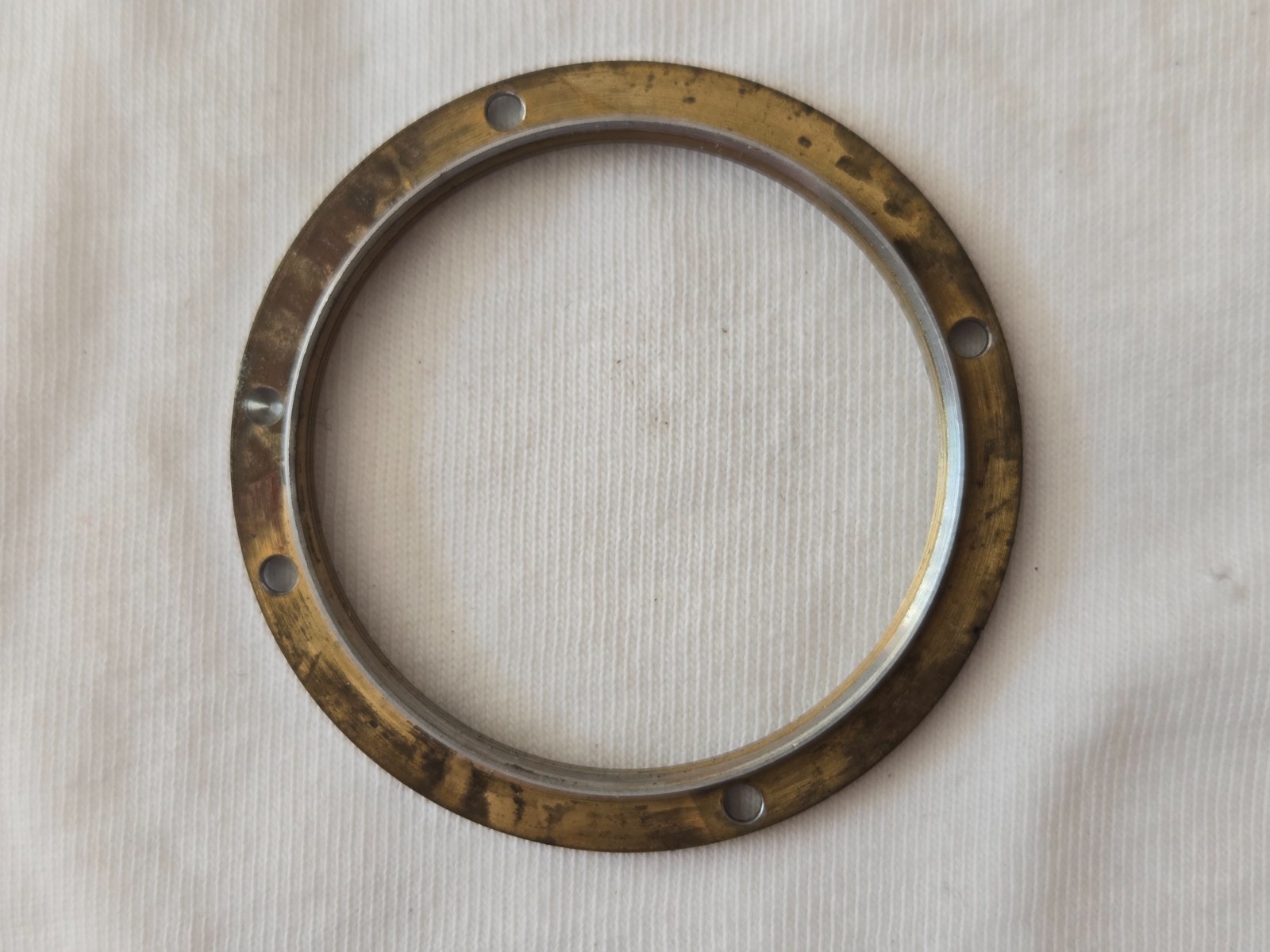 Original OEM Parts Leitz Leica IIIA IIIB (3A/3B) Camera Chrome Mount Ring M39