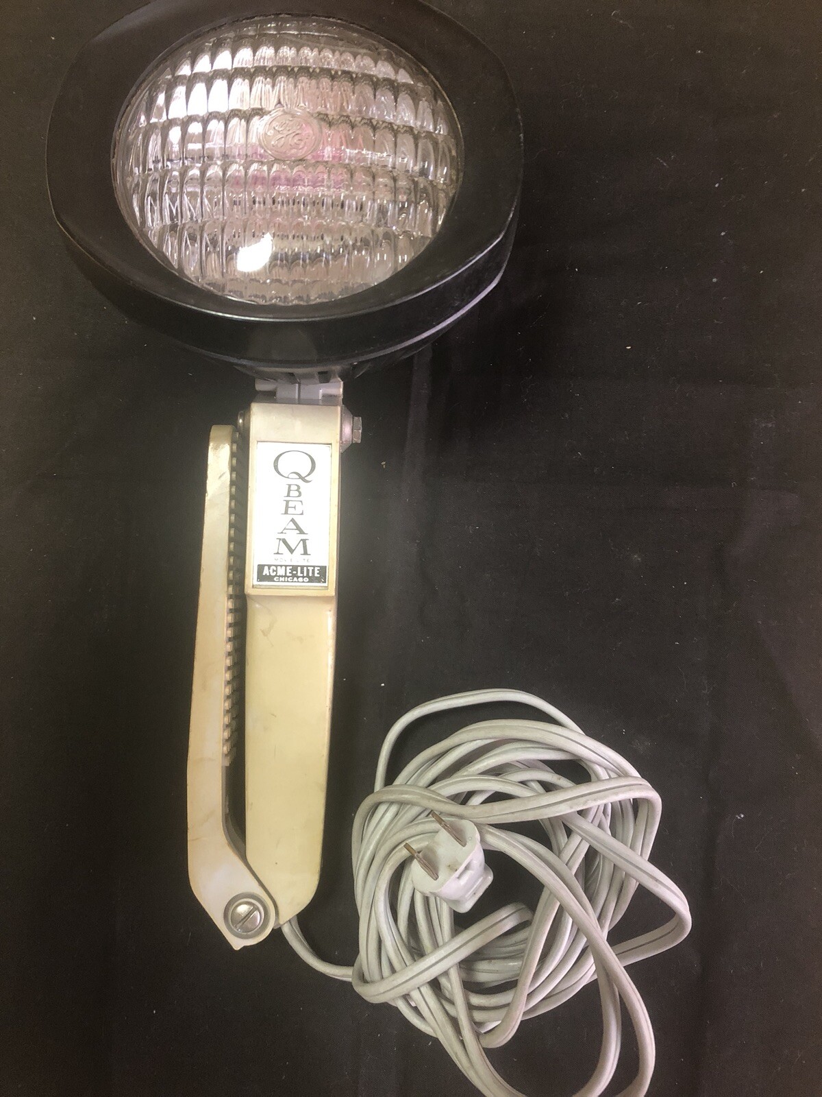 VINTAGE QUARTZ Q BEAM MOV E LITE ACME-LITE CHICAGO MODEL DXK 650W 120V WORKS