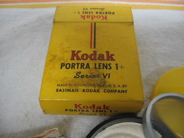 Vintage Kodak Portra 1+ Close-Up Lens Series VI Filter Attachment Made in USA