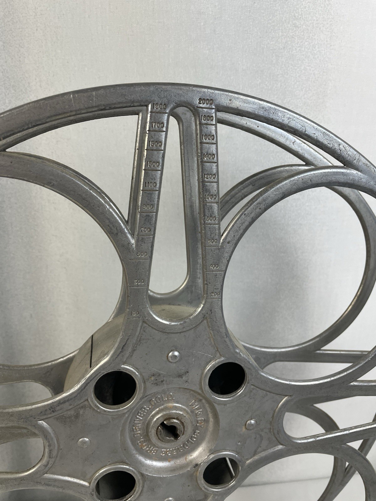 Goldberg Bros Denver, CO Antique Movie Reel