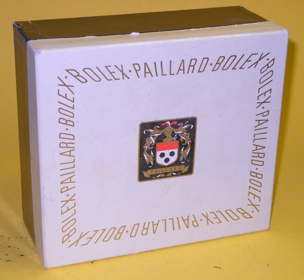 Bolex-Paillard original Box for Bolex C8 in extremely good condition!
