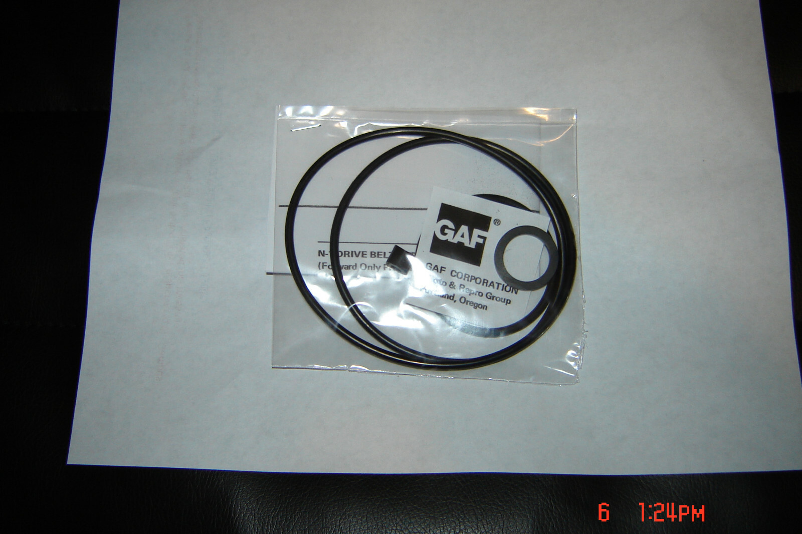 GAF 2388AZ Projector Belts,2 Tires,2 Belts, 4 piece Set,& Install Instruction’s
