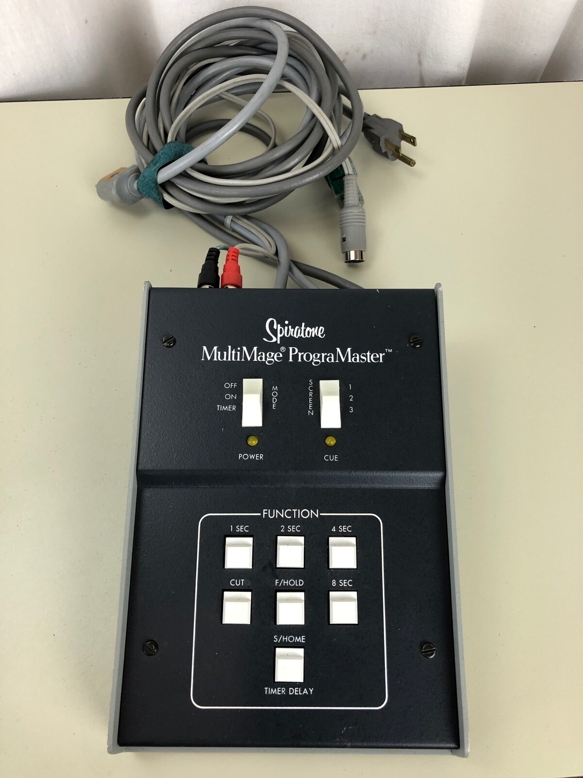 Vintage Spiratone Multimage PrograMaster with wires Super Rare Slide Projector