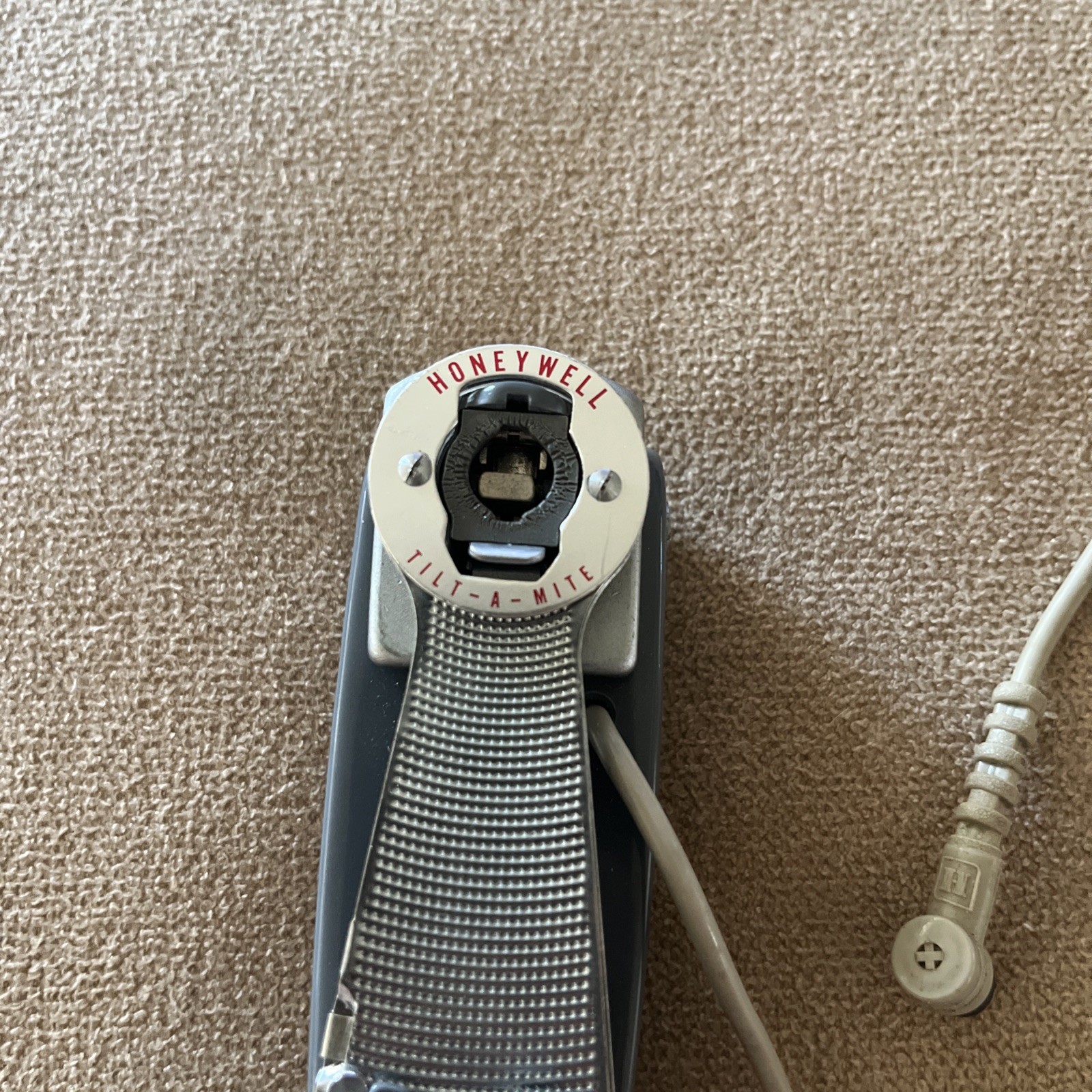 Honeywell Tilt-A-Mite Vintage Flash For Camera. Only Has Capacitor, No Battery.