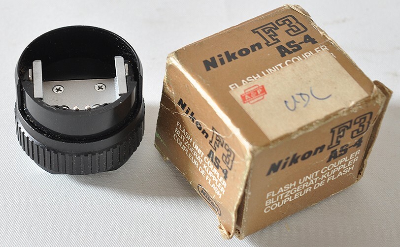Lot of 10 Nikon Accessories, SC-14 TTL Remote Cord, AS-8 Flash Adapter, Flash Co