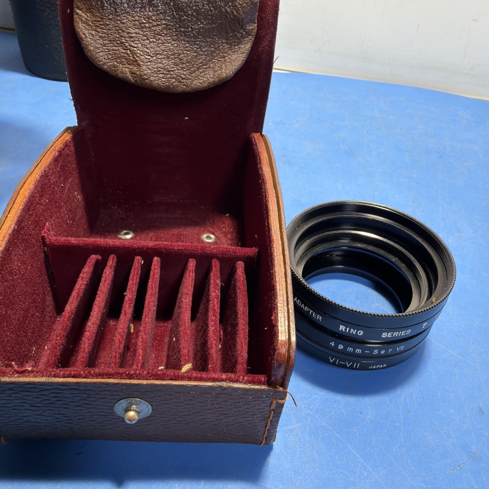 📷 Vintage Camera Accessories Lot Filters Adapters Cases Kodak Spiratone Japan