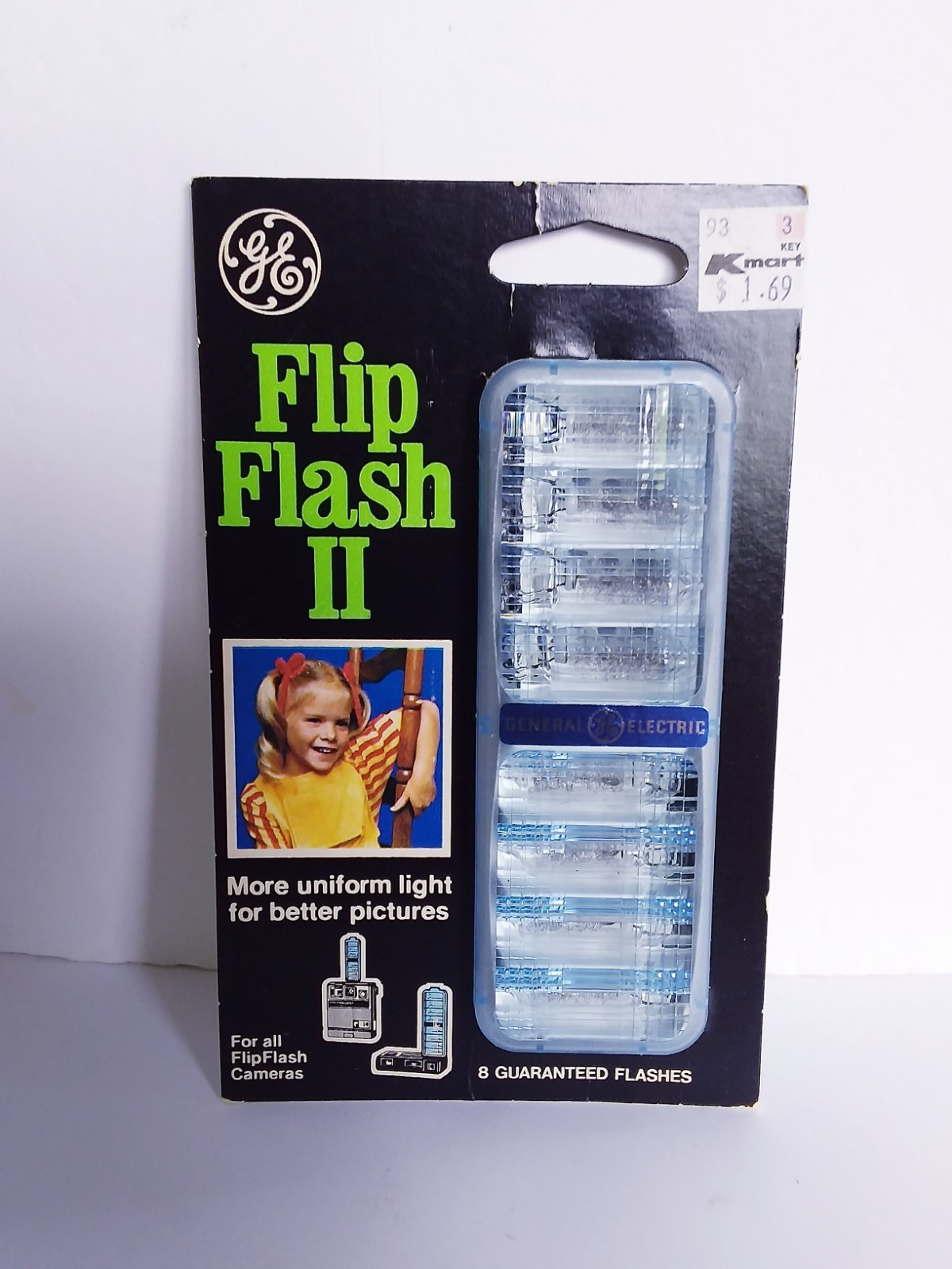 2 Vtg. GE General Electric Flip Flash II Camera Flash Bulbs Sets new 8 ct