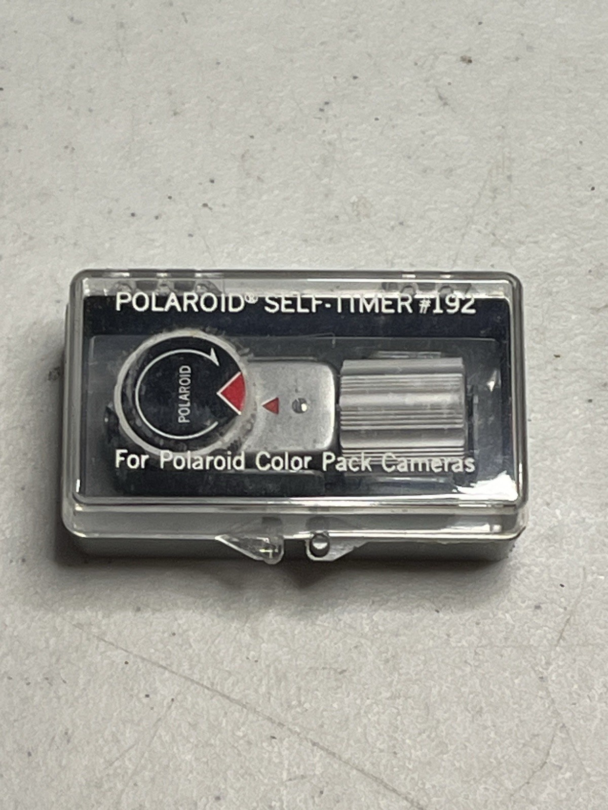 Vintage Polaroid Self-Timer #192 Color Pack Camera Accessory w Box Case