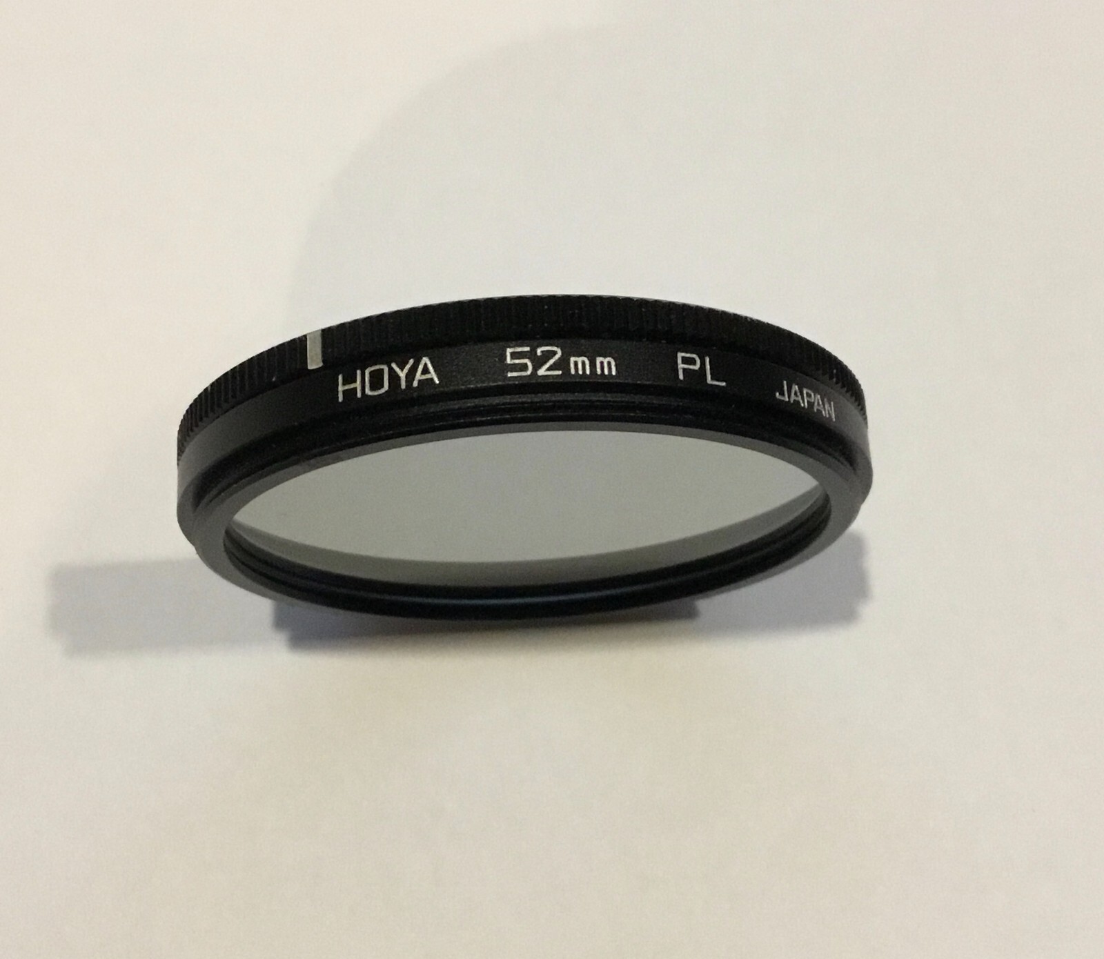 HOYA 52mm Polarizing Lens Filter PL Front Screw Thread Mount w/Case VTG Japan