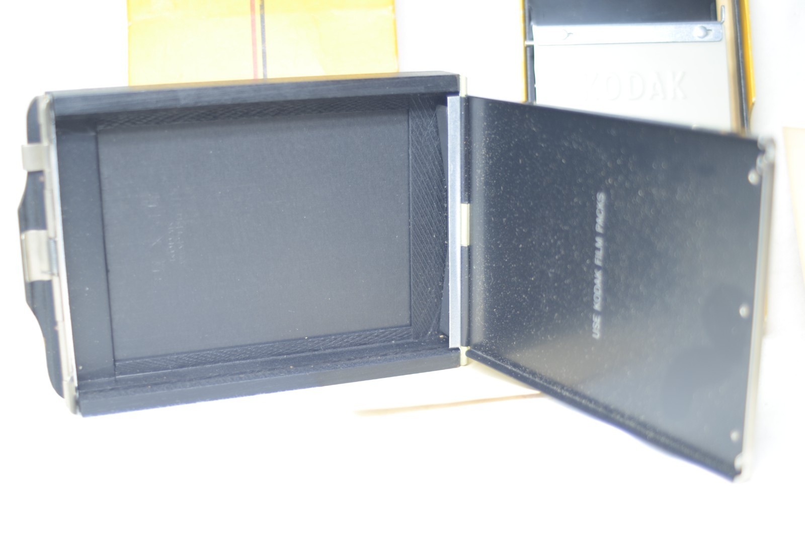 Kodak Film Pack Adapter 3.25×4.25 and 2.25 x 3.25 inch Vintage Original Box