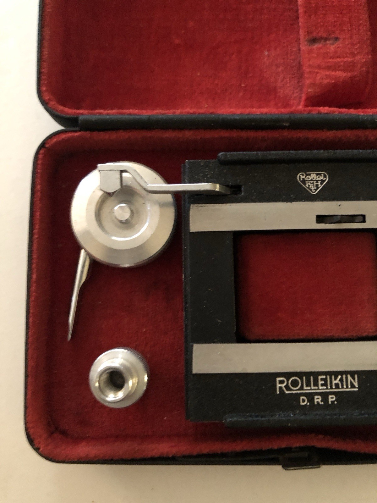 Vintage Roleikin Adapter Set In Hard Case Germany