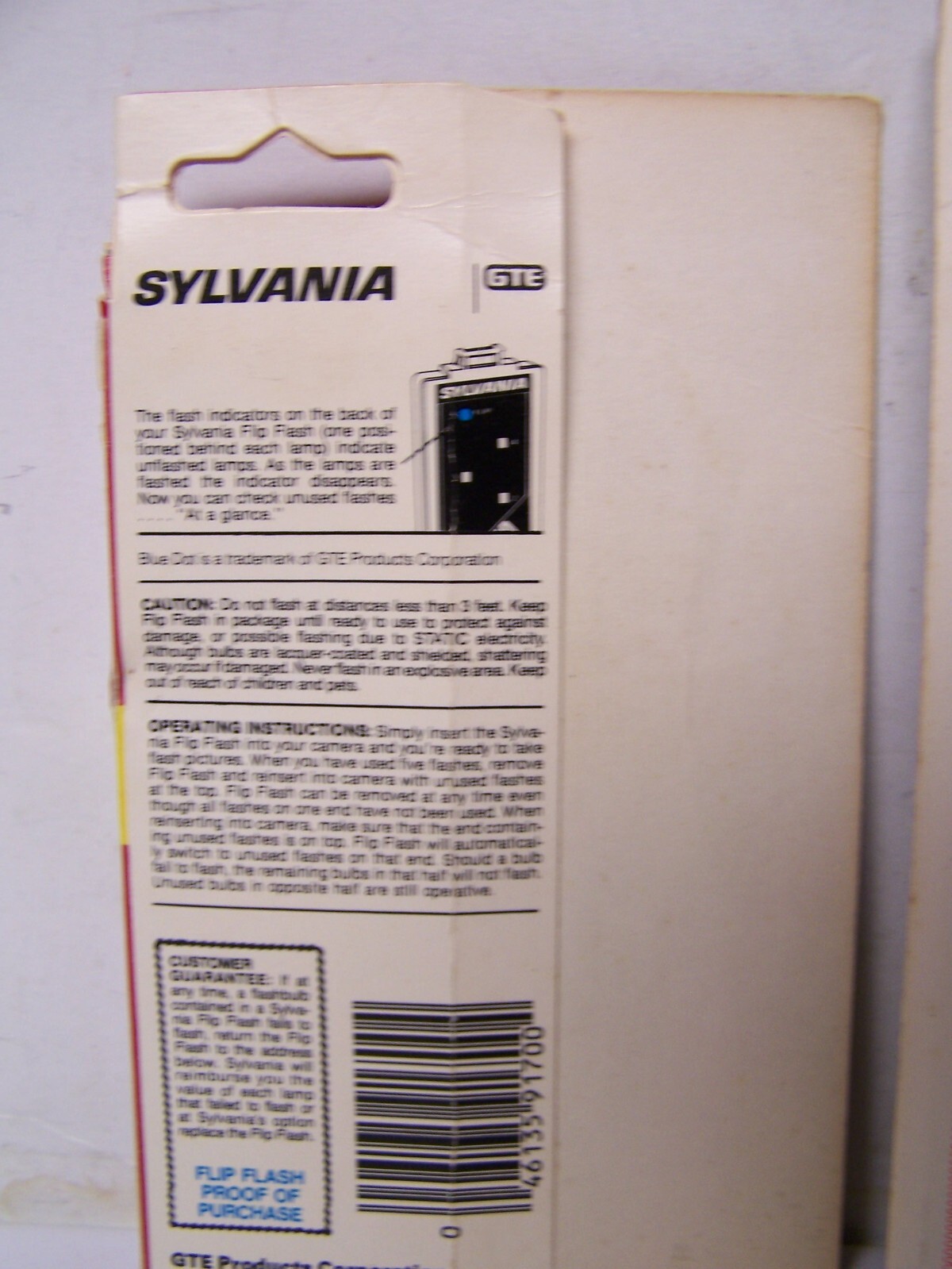 Vintage NIP CAMERA Flip Flash II Flash bulbs GE SYLVANIA WESTINGHOUSE