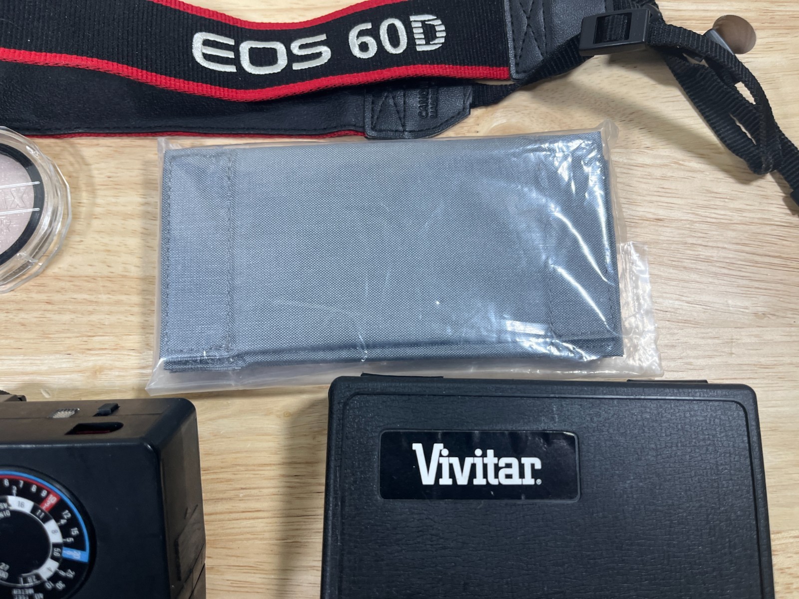 Vintage Camera Accessory & Parts Lot – Vivitar – Canon – Filters – Cleaning Kit