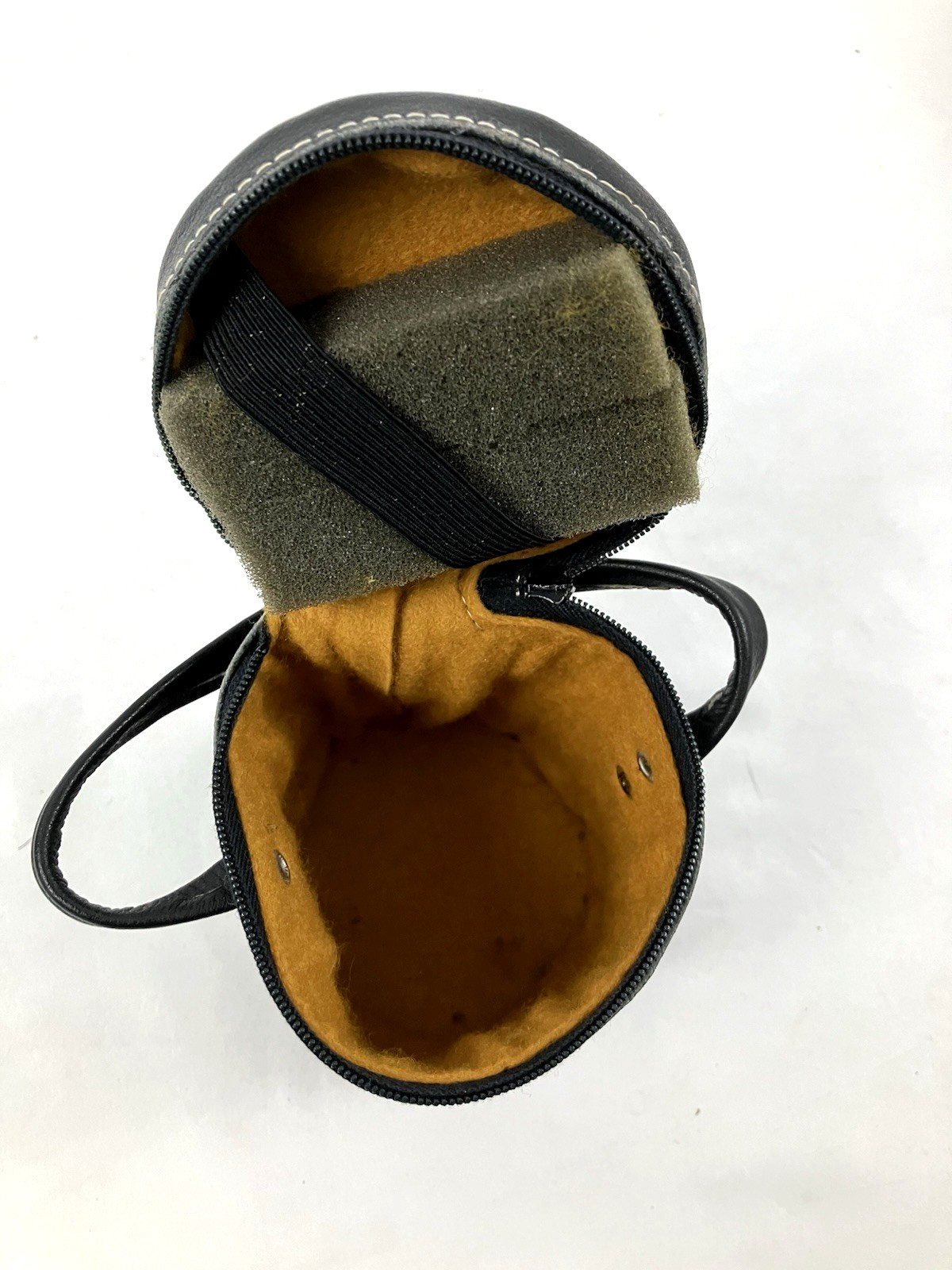 Vintage Lentar Lens Case Black Leatherette Strap Replacement Camera Lens Case