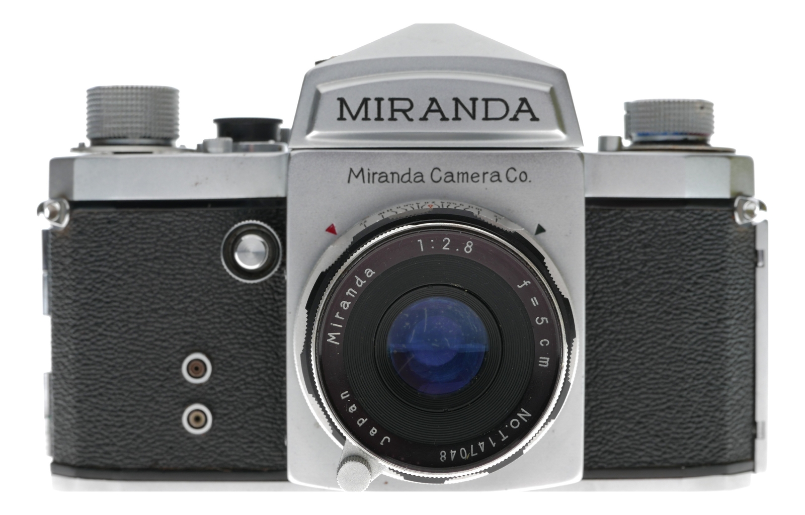 Miranda Model ST 35mm SLR Film Camera 1:2.8 f=5cm Rare