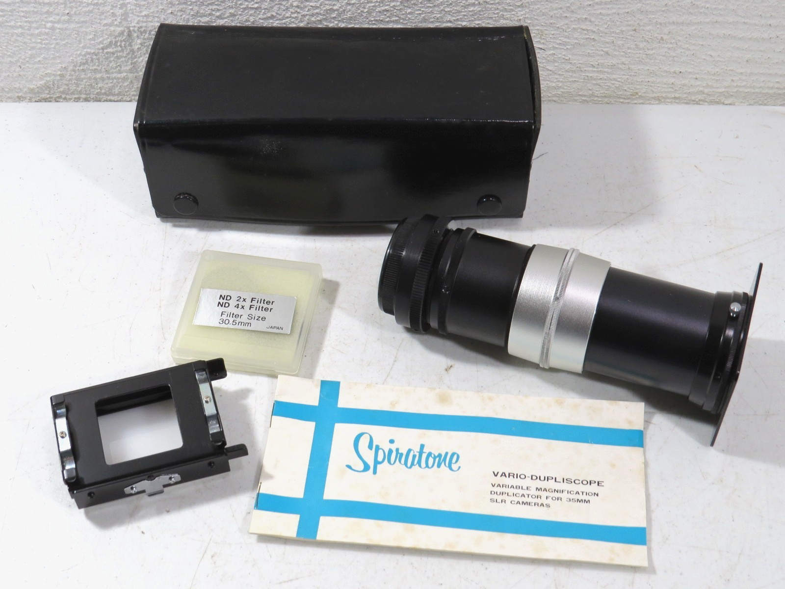 Vintage Spiratone Vario-Dupliscope with T-mount & Case