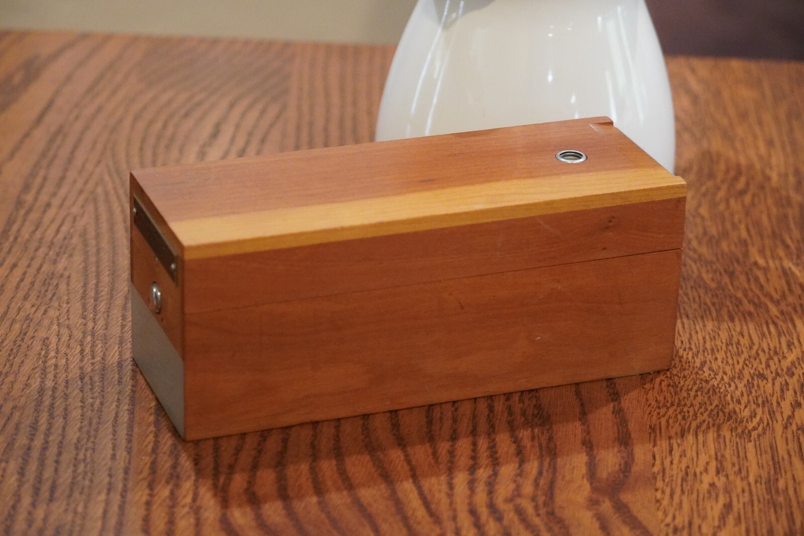 Vintage Wooden Kodaslide Sequence File Box Eastman KODAK Company USA