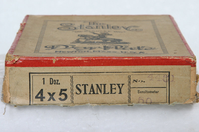 Stanley Dry Plate Box For 4×5 photo glass film vintage antique – newton mass. ma