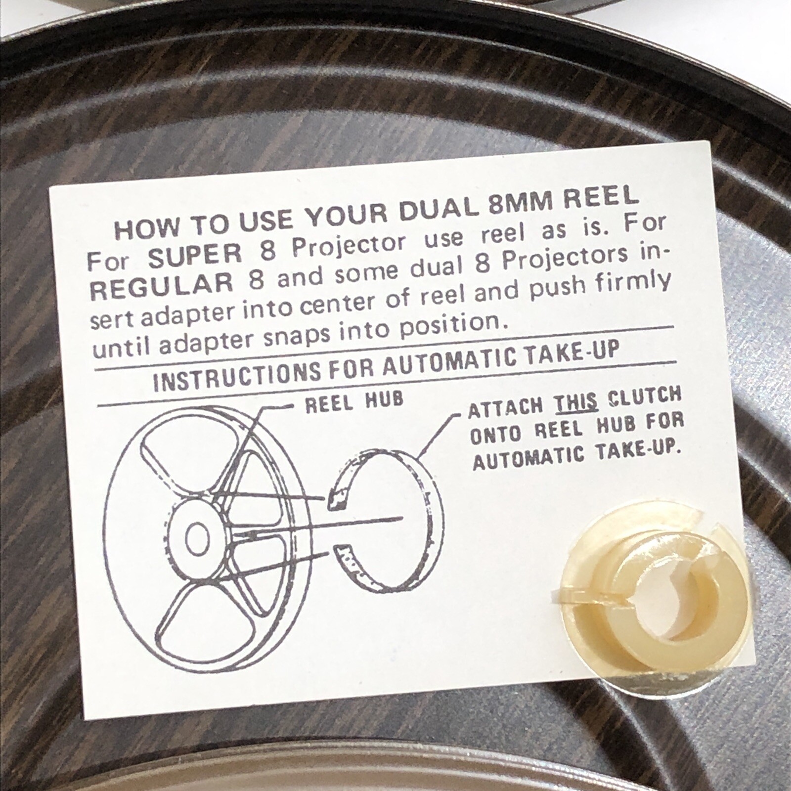Vintage Harwood 8mm 400’ 7” Metal Reel & Can Lot Of 7 + 1 Empty Can