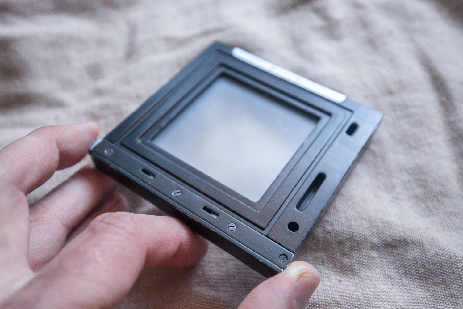 Magnifying Hood Finder with fucusing screen for Salut Kiev 88 Hasselblad