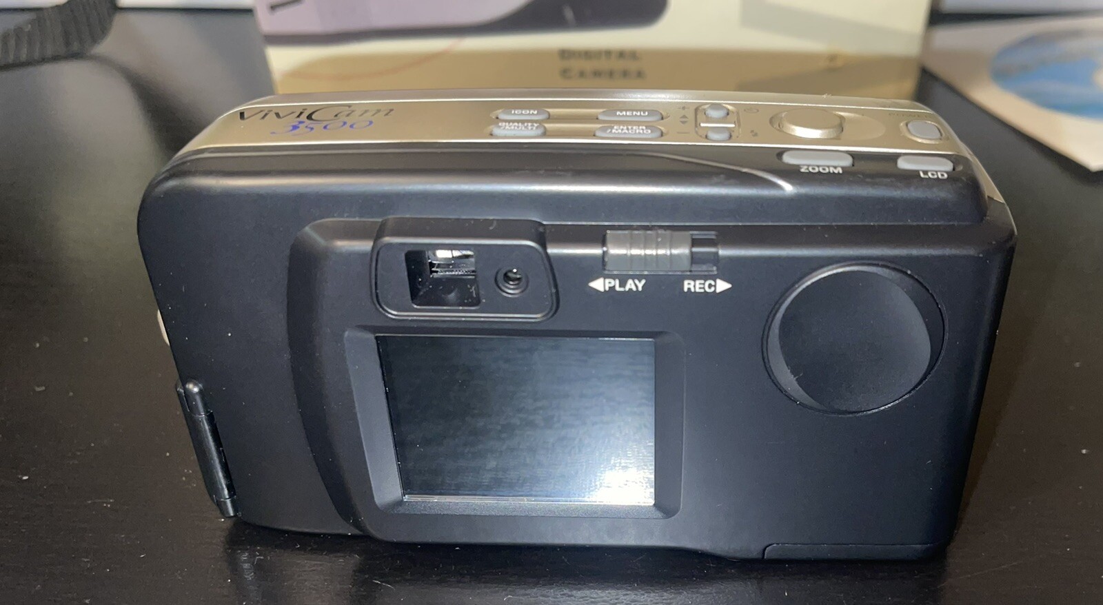 Vivitar ViviCam 3500 1.4MP Digital Camera DC-1500 1999 UNTESTED Parts Or Repair