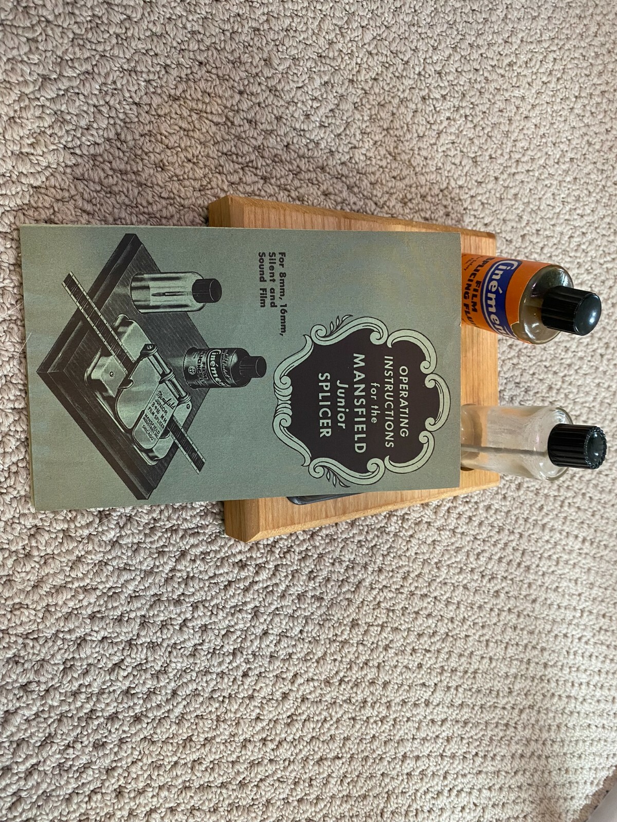 Vintage Mansfield Junior Film Splicer