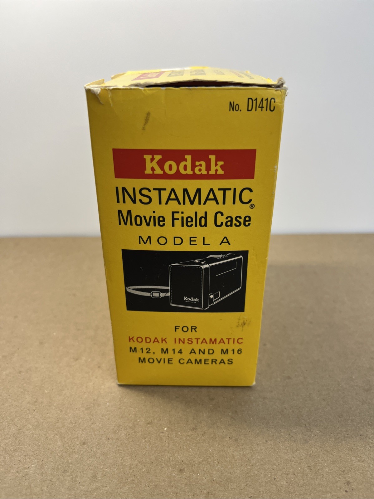 Vintage Kodak Instamatic Movie Field Case w/Carrying Strap Model A No Lid