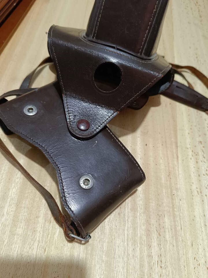 Vintage Brown Leather Leica Leitz Wetzlar Camera Case for Leicaflex SL/SL2 – Mod