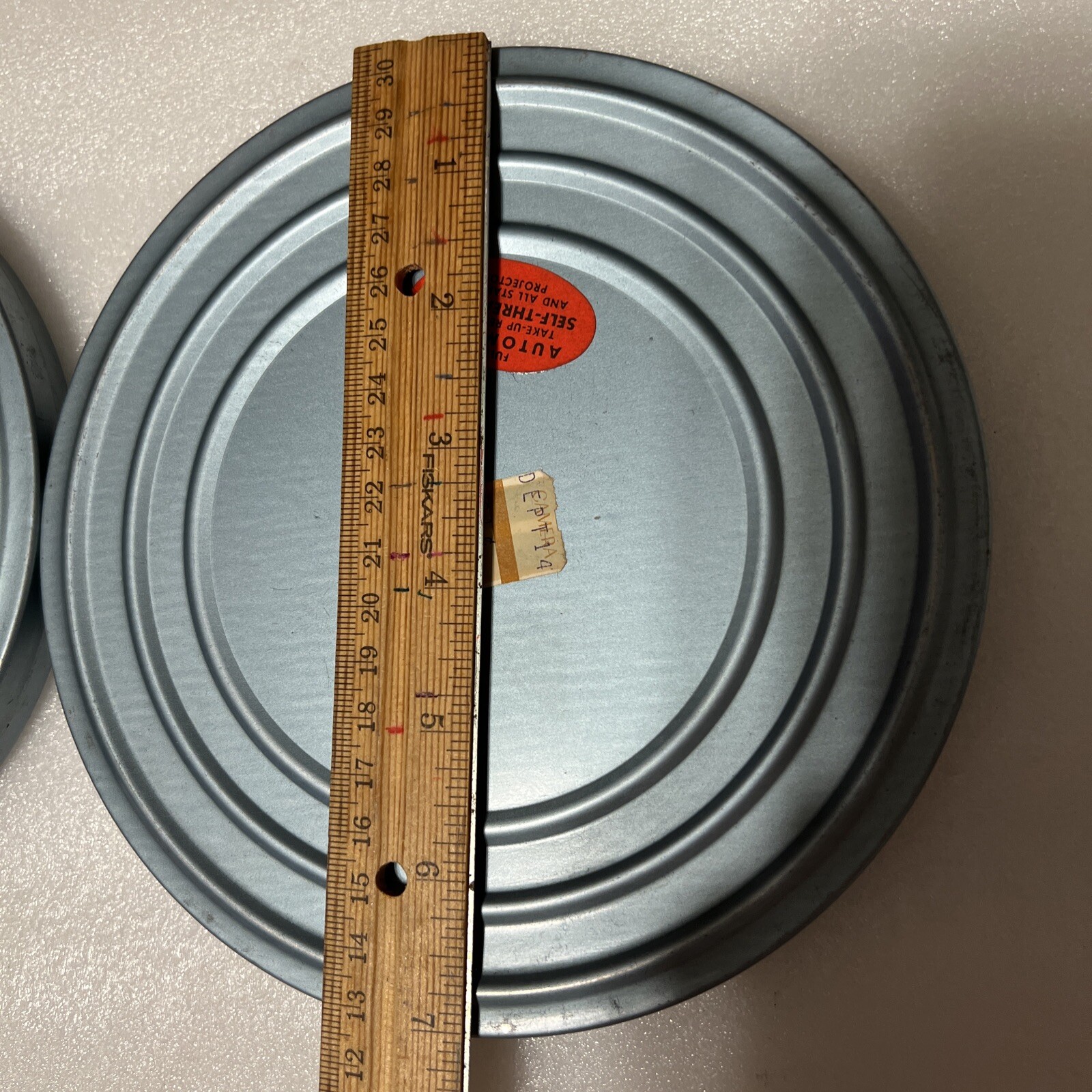 Reelane Thread-O-Matic 7” Film Reel with Canister Lot