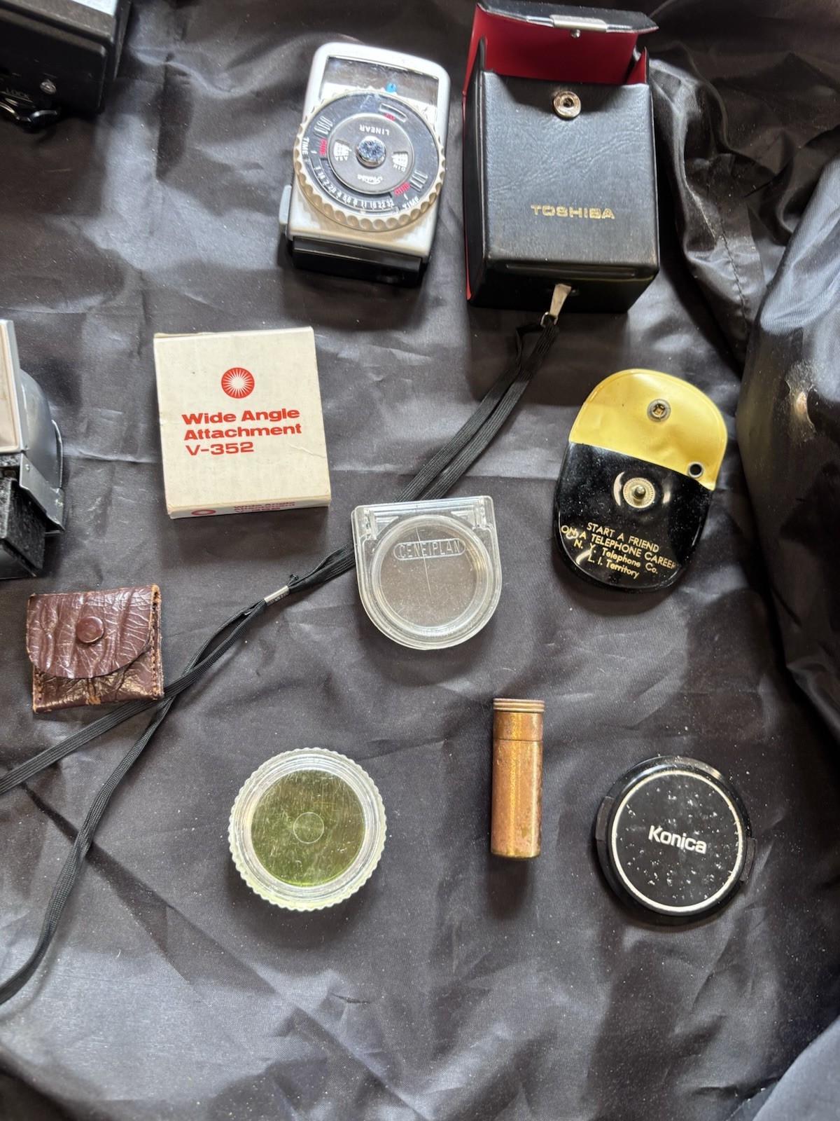 Lot Of Vintage Photography Accessories Condition As Shown