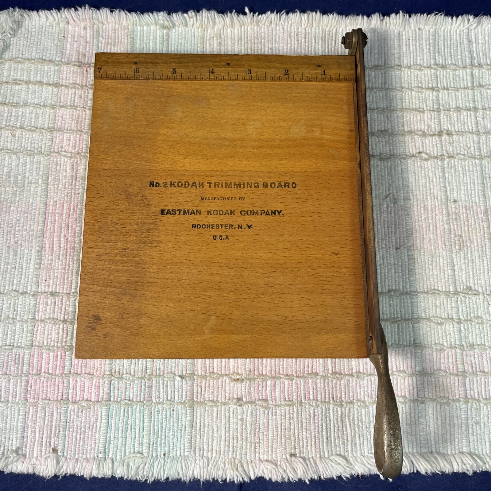Vintage No. 2 Kodak Trimming Board EASTMAN KODAK COMPANY