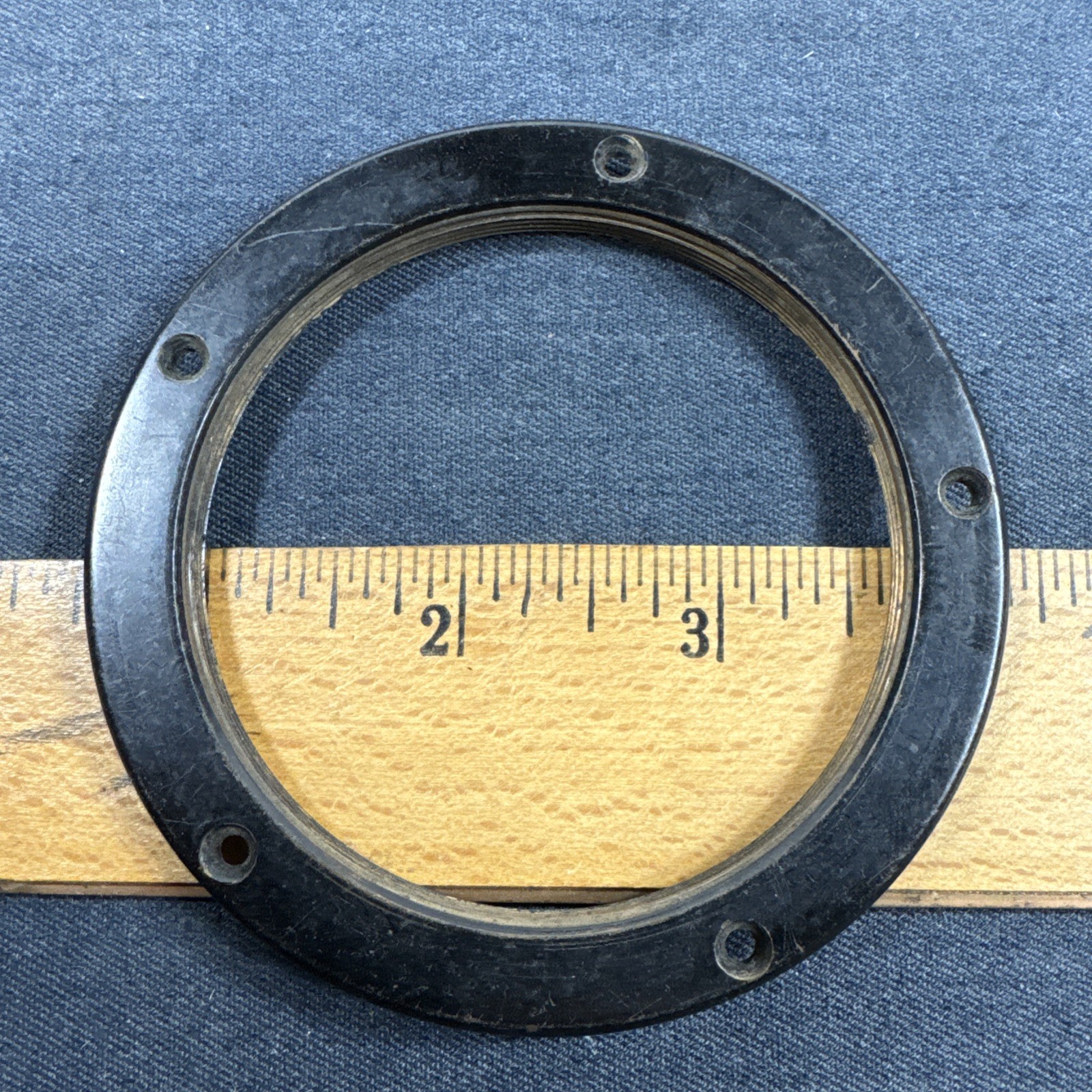 68mm Brass Mounting Flange for Antique Lens and Wood Camera – 4