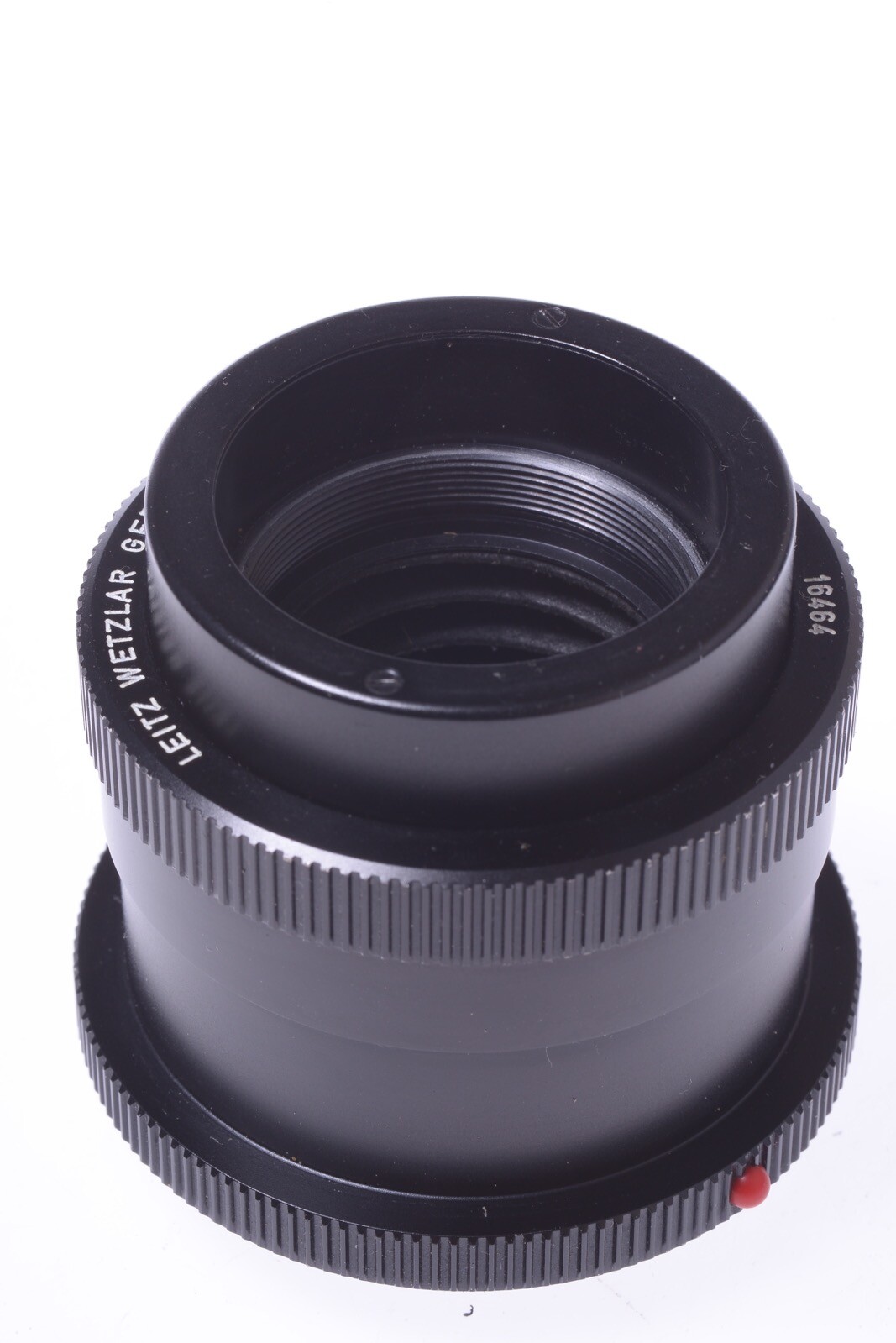 ✅ LEICA M FOCUS MOUNT BLACK CLOSE-UP MACRO OTZFO 16464 LENS HEADS ON VISOFLEX M