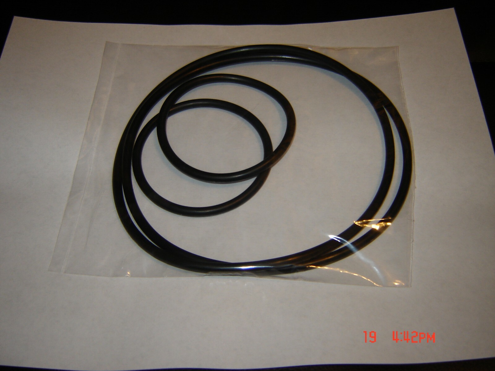 ELF 16mm Projector Belts For ELF NT-0, NT1, NT2 – 4 Belt Kit.World-Wide Shipping