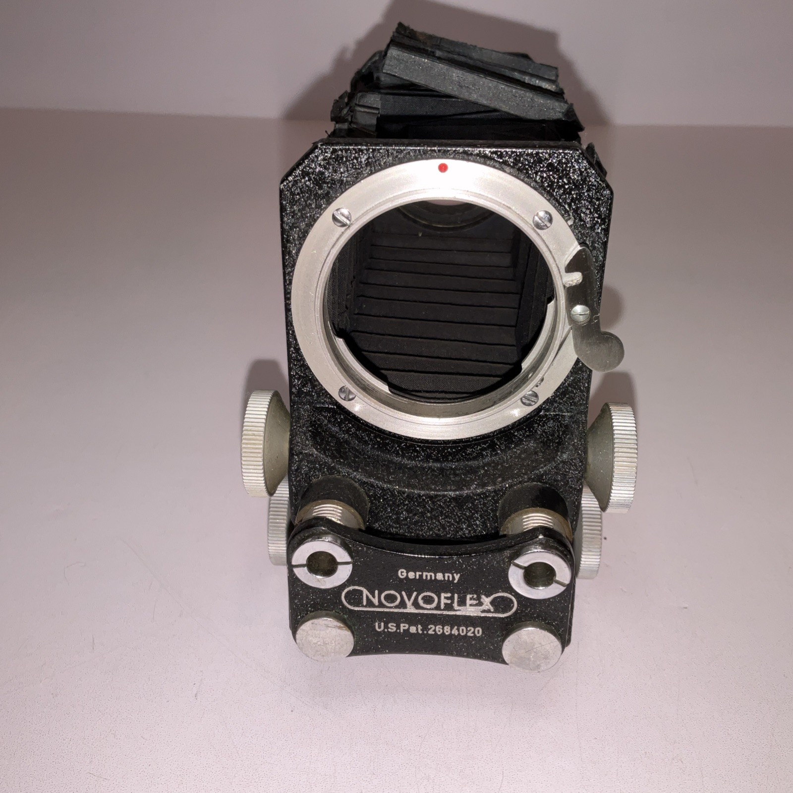 Vintage NOVOFLEX Germany Bellows Macro Focusing Attachment – For Parts/Repair