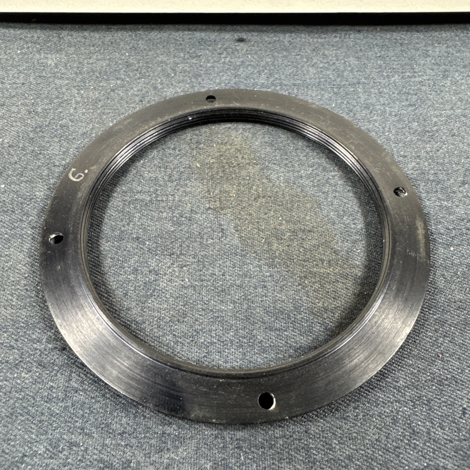 69mm Aluminum Mounting Flange for Antique Lens and Wood Camera – 6