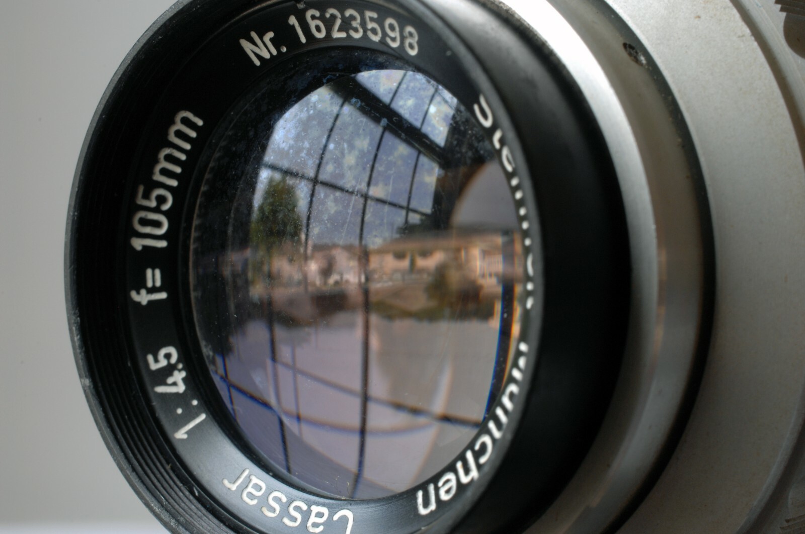 KIEPITT CAMERA FOCUSING Bellows Rail w/ Cassar 4.5/105 Lens LIECHTENSTEIN German