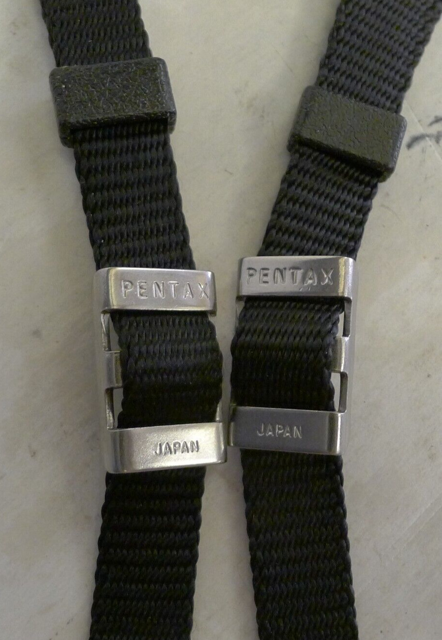 Pentax 1/2″ Camera Neck Strap Nylon with Metal Adjusters- Vintage – P5