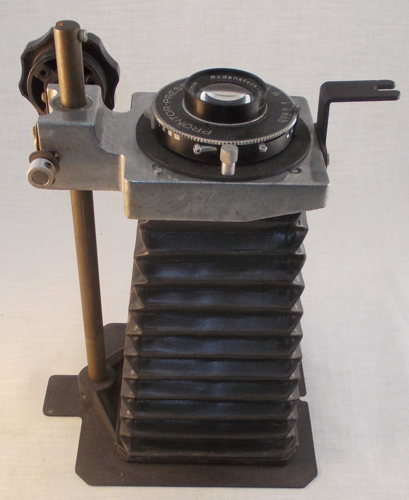 Vintage Bellows Assembly W/Pronto Press & Rodenstock Omegaron Macro Photography