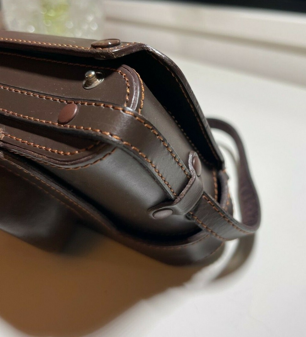 Leica Leather Camera Case Nice Condition Used from Japan