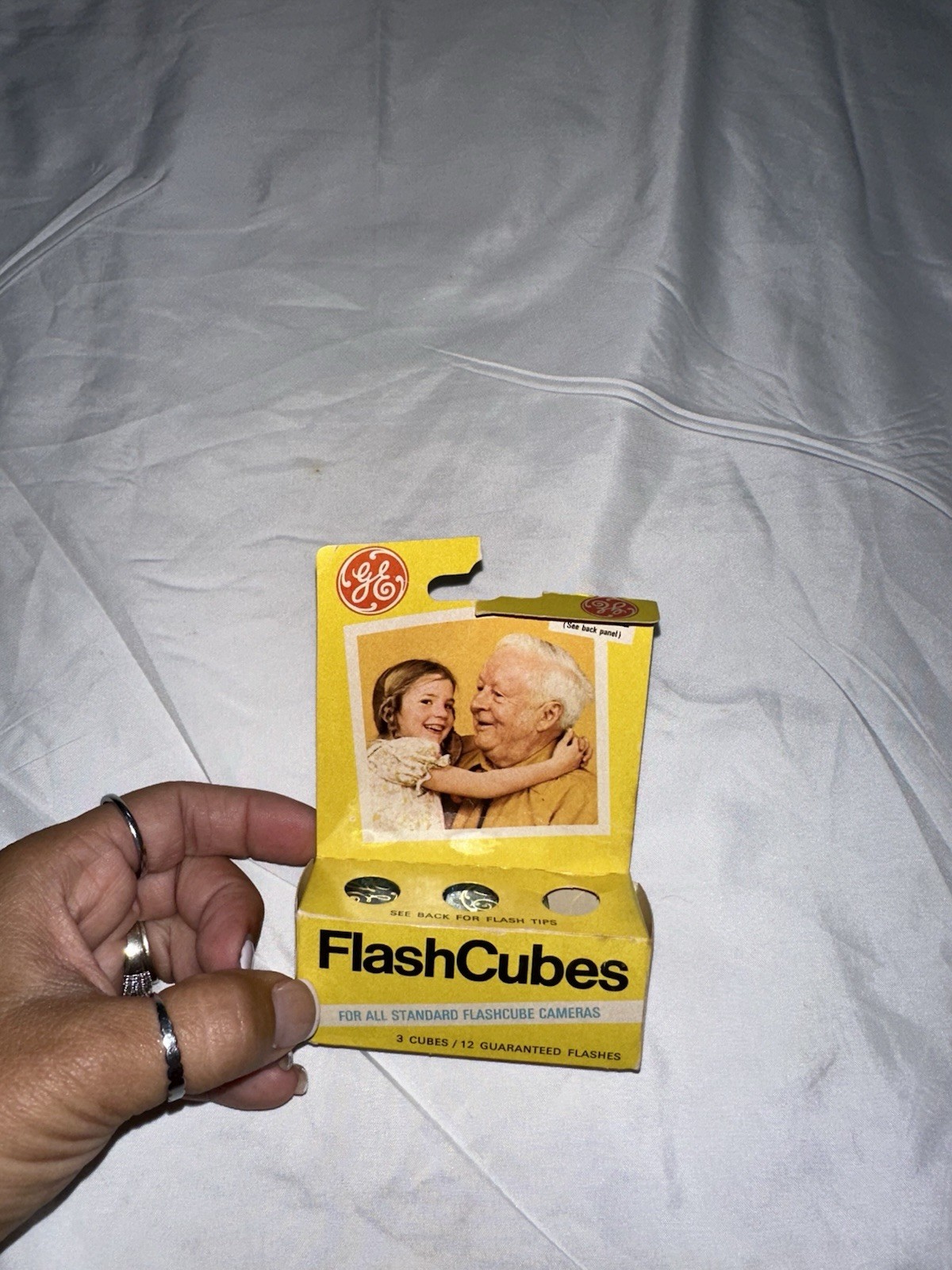 Vintage GE Flash Cubes 3 Pack General Electric NEW OLD STOCK Made In USA