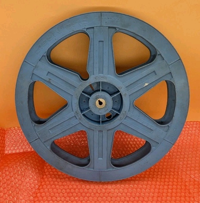 Vintage Plio Magic Film Reel 35mm 6 Hole Plastic Motion Picture Movie 14.5″